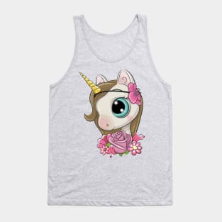 Cute Unicorn Tank Top